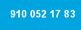 910 052 17 83